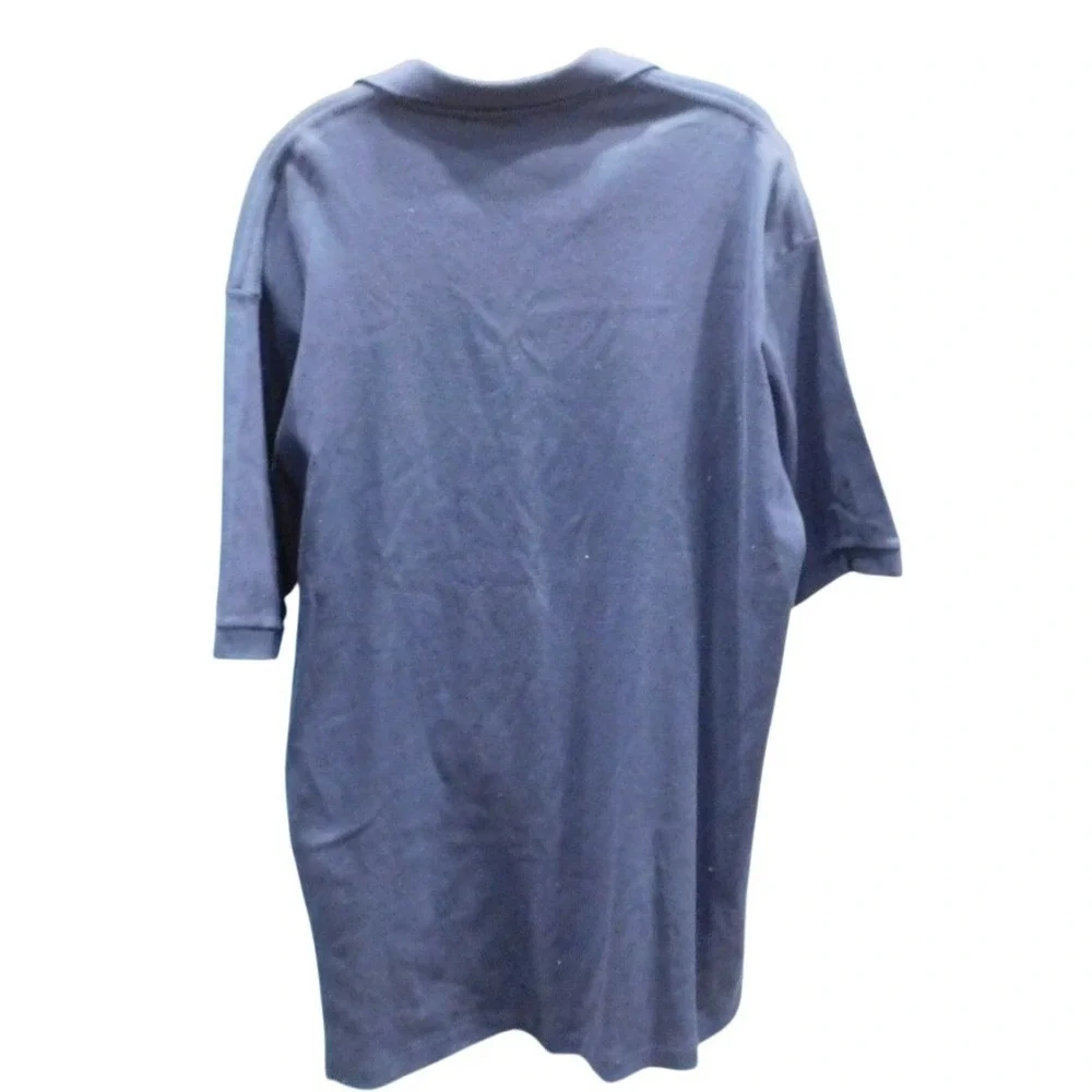 Ralph Lauren Polo Shirt Men's Navy Blue Short Sleeve Embroidered‎ Pony Size XL